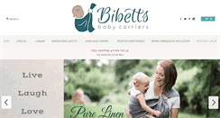 Desktop Screenshot of bibetts.com